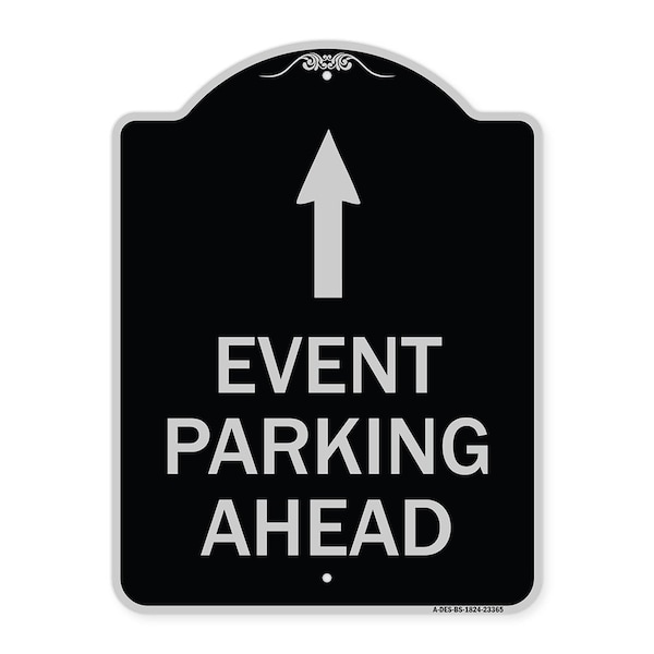Parking & Post Kit Heavy-Gauge Aluminum Architectural Sign, 24" x 18", BS-1824-23366